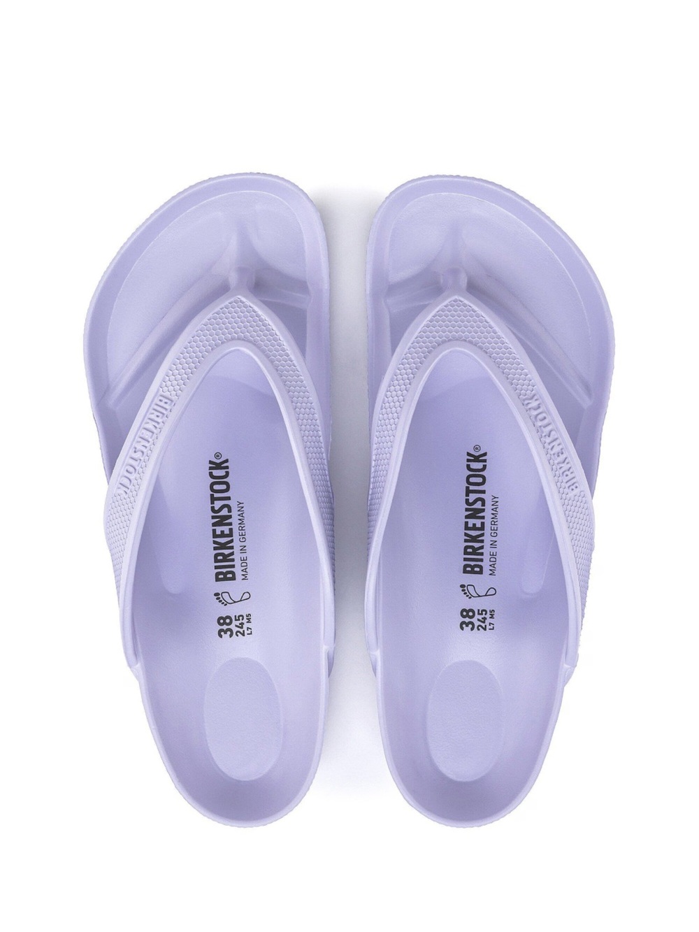 Birkenstock Honolulu Eva Women’s Lilac Fog Thong Sandals- Size 38